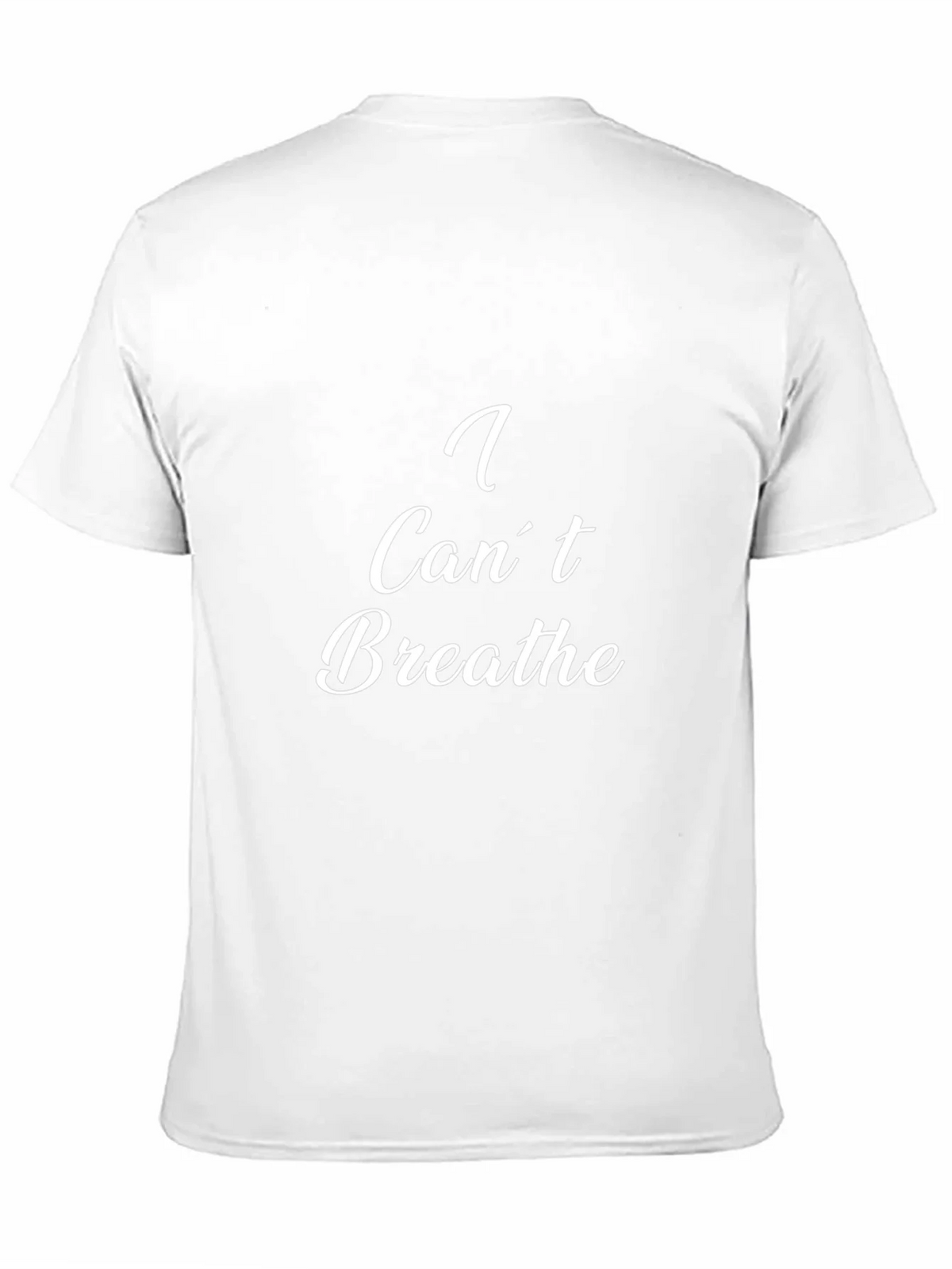 I Cant Breathe Graphic Tee - Black