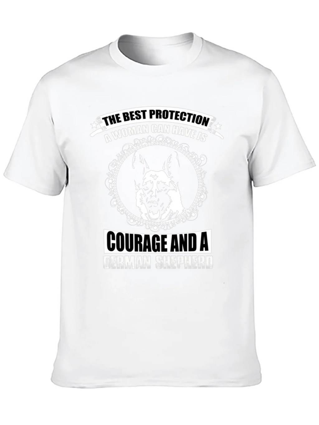 Womans Best Protection German Shepherd T-Shirt