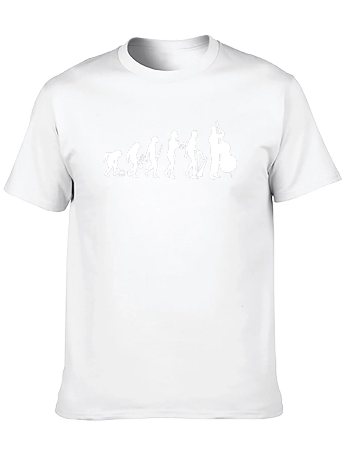 Jazz Evolution Graphic T-Shirt - Black