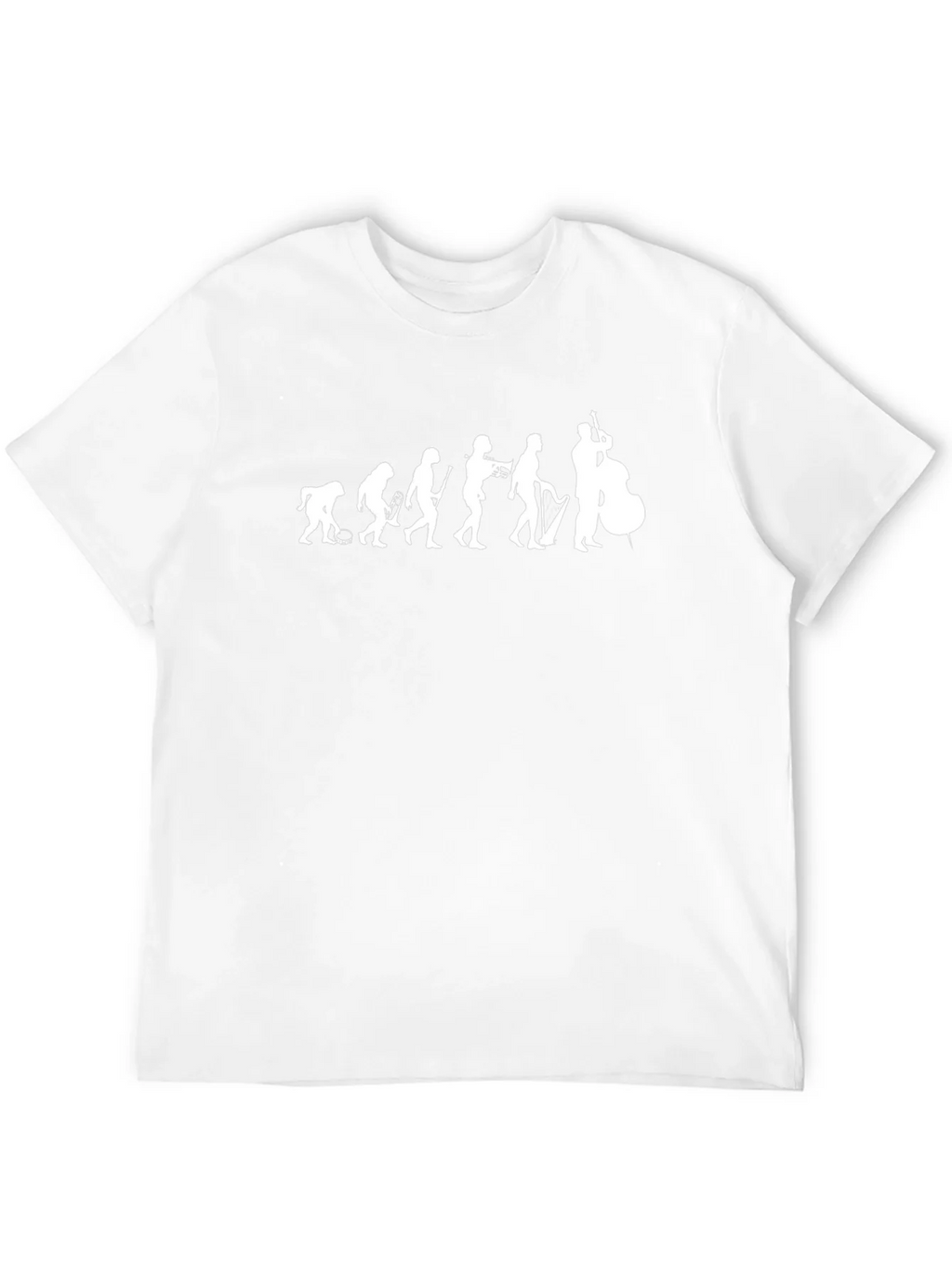 Jazz Evolution Graphic T-Shirt - Black