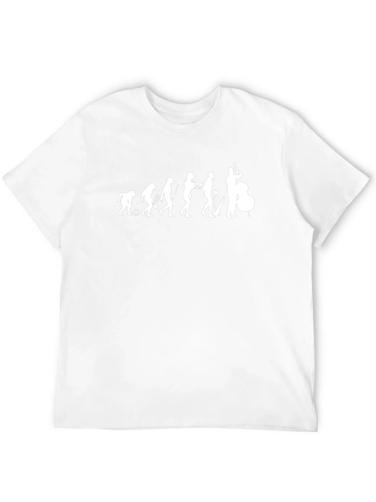 Jazz Evolution Graphic T-Shirt - Black