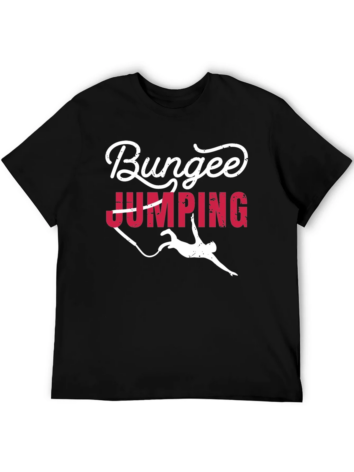 Bungee Jumping Graphic T-Shirt - Adventure Seeker Tee