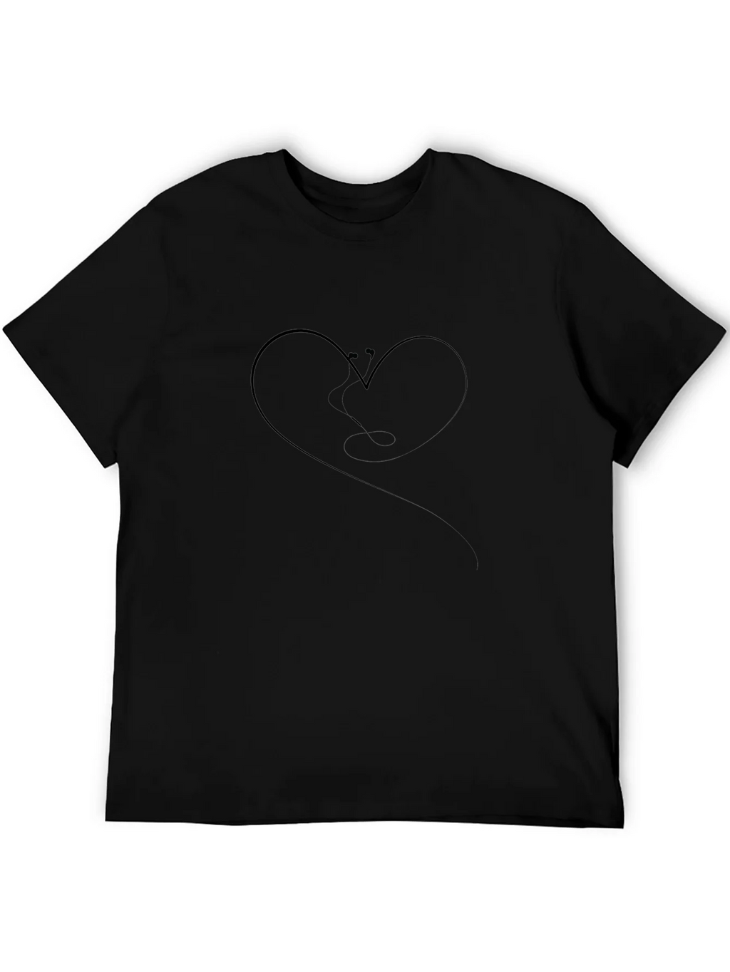 Heart Stethoscope Graphic T-Shirt