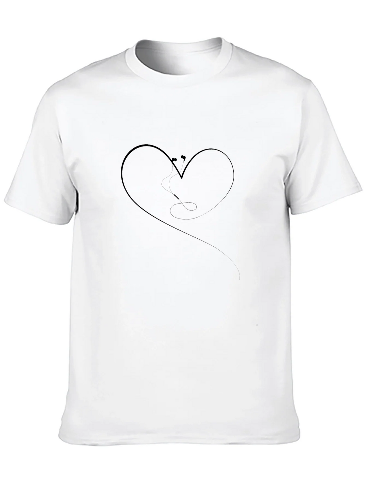 Heart Stethoscope Graphic T-Shirt
