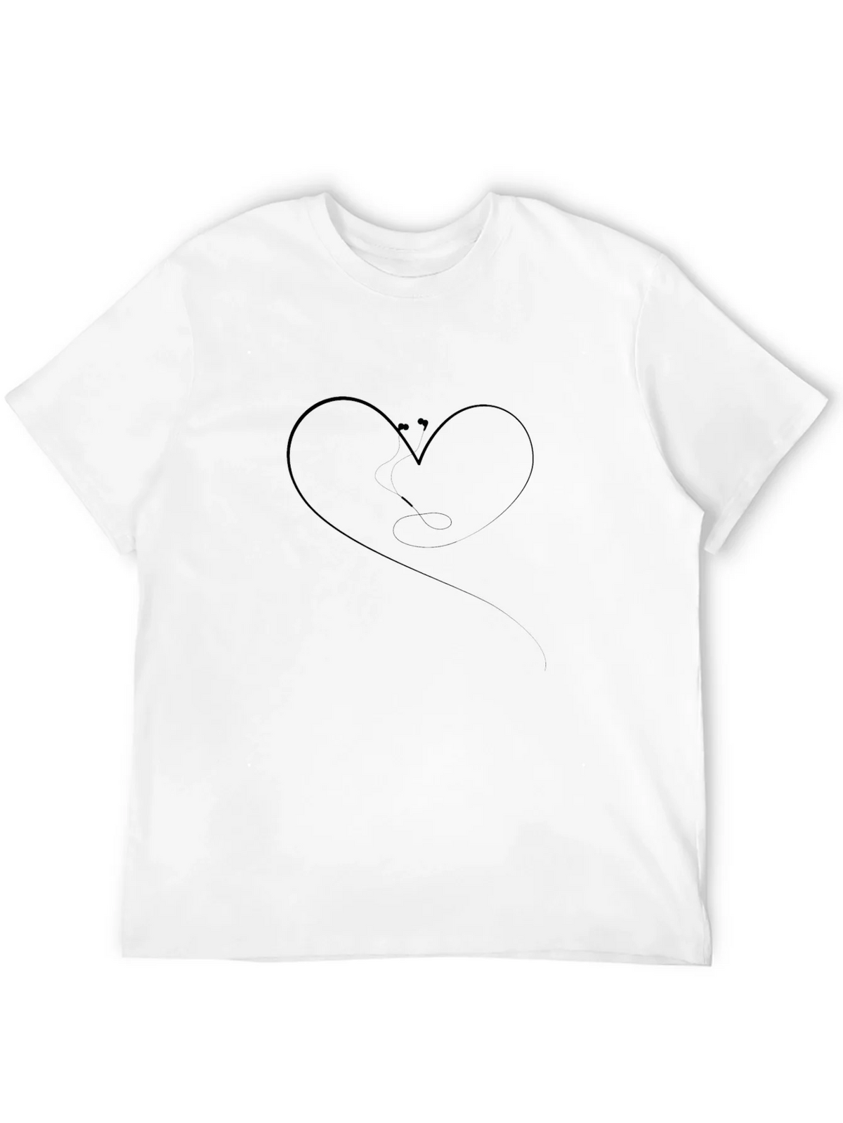 Heart Stethoscope Graphic T-Shirt
