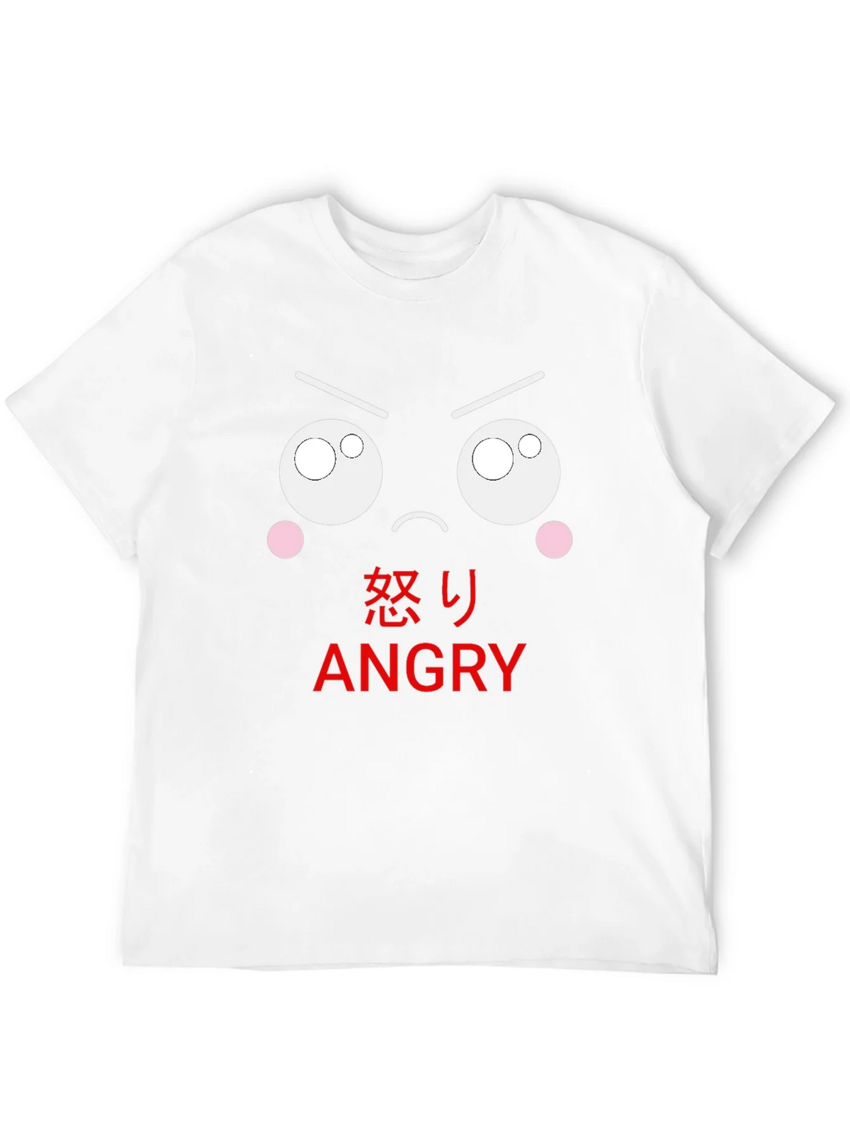 Angry Emoji Black T-Shirt