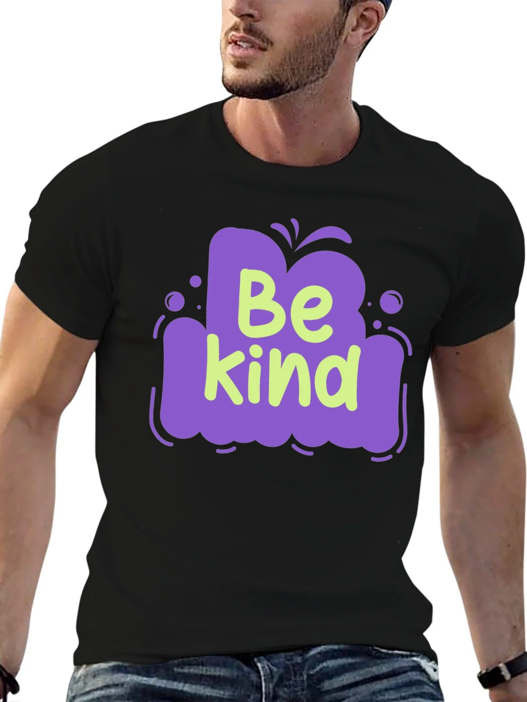 Be Kind Graphic Tee - Positive Message Shirt