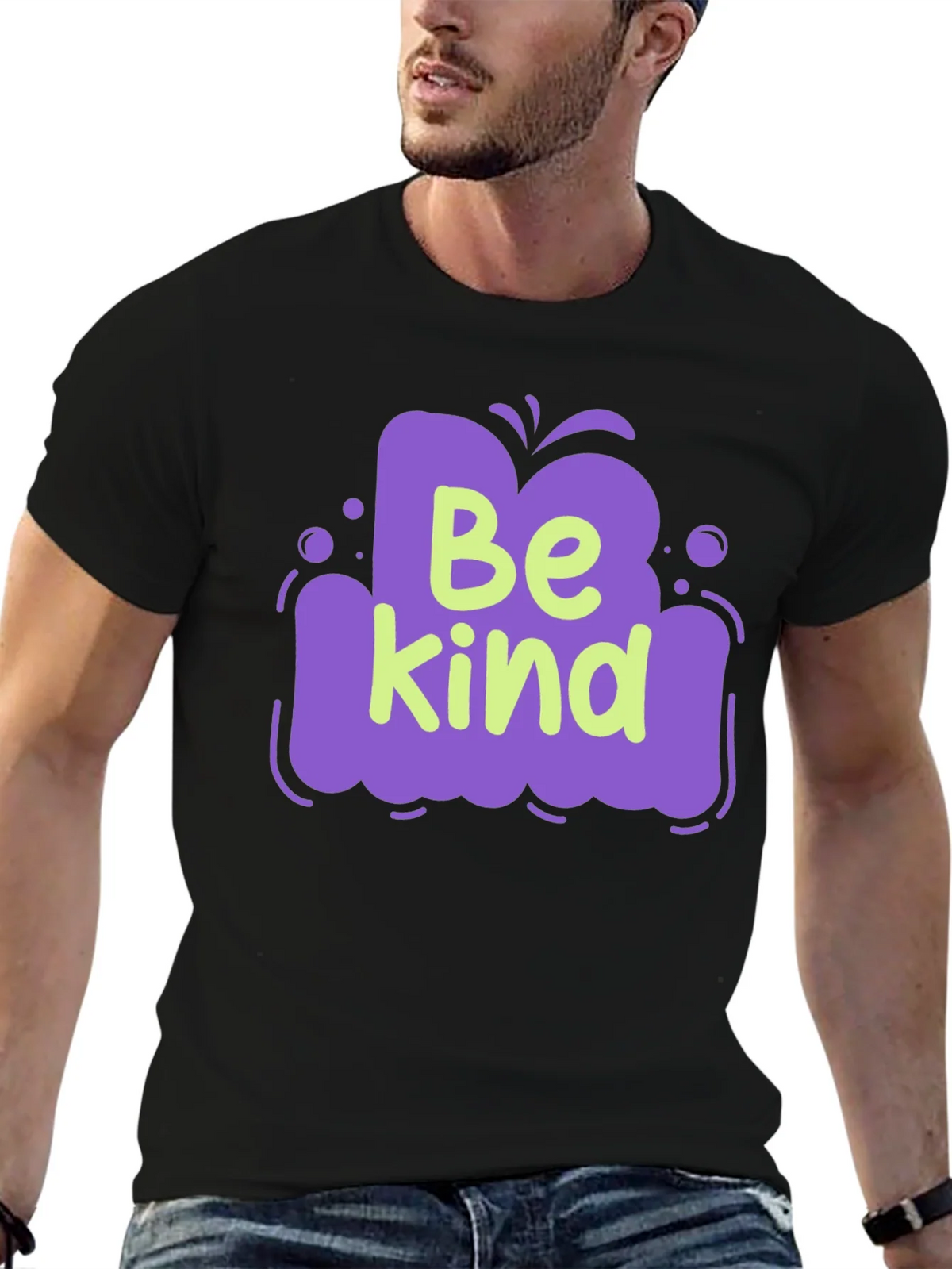 Be Kind Graphic Tee - Positive Message Shirt