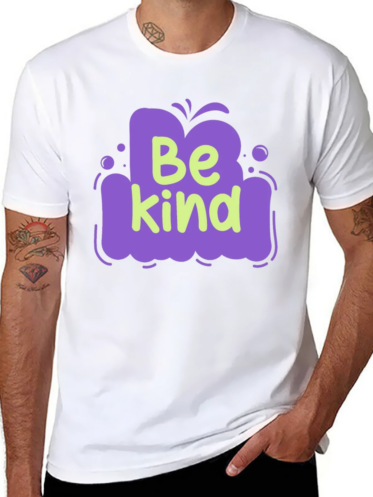 Be Kind Graphic Tee - Positive Message Shirt
