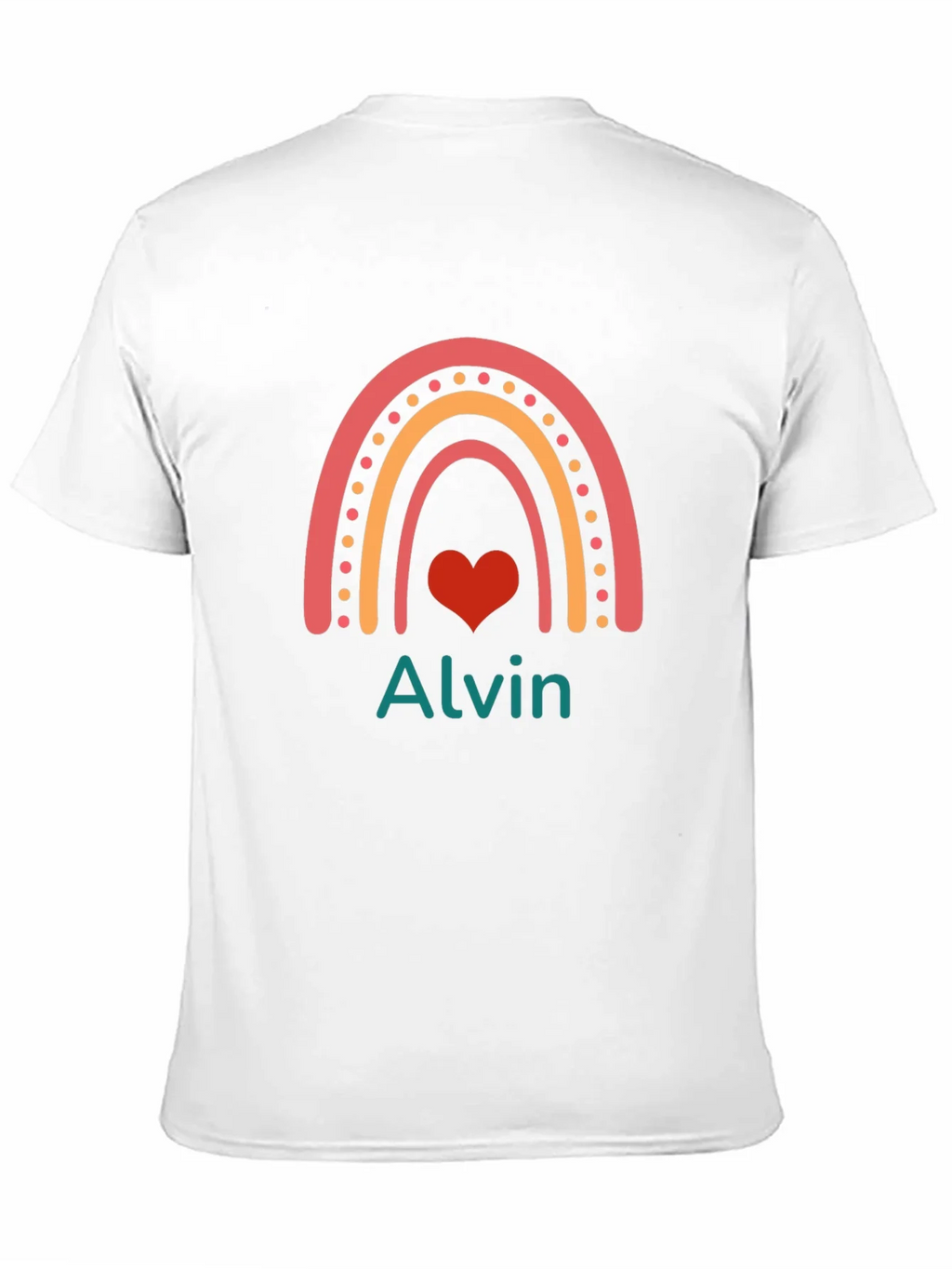 Rainbow Alvin Personalized T-Shirt