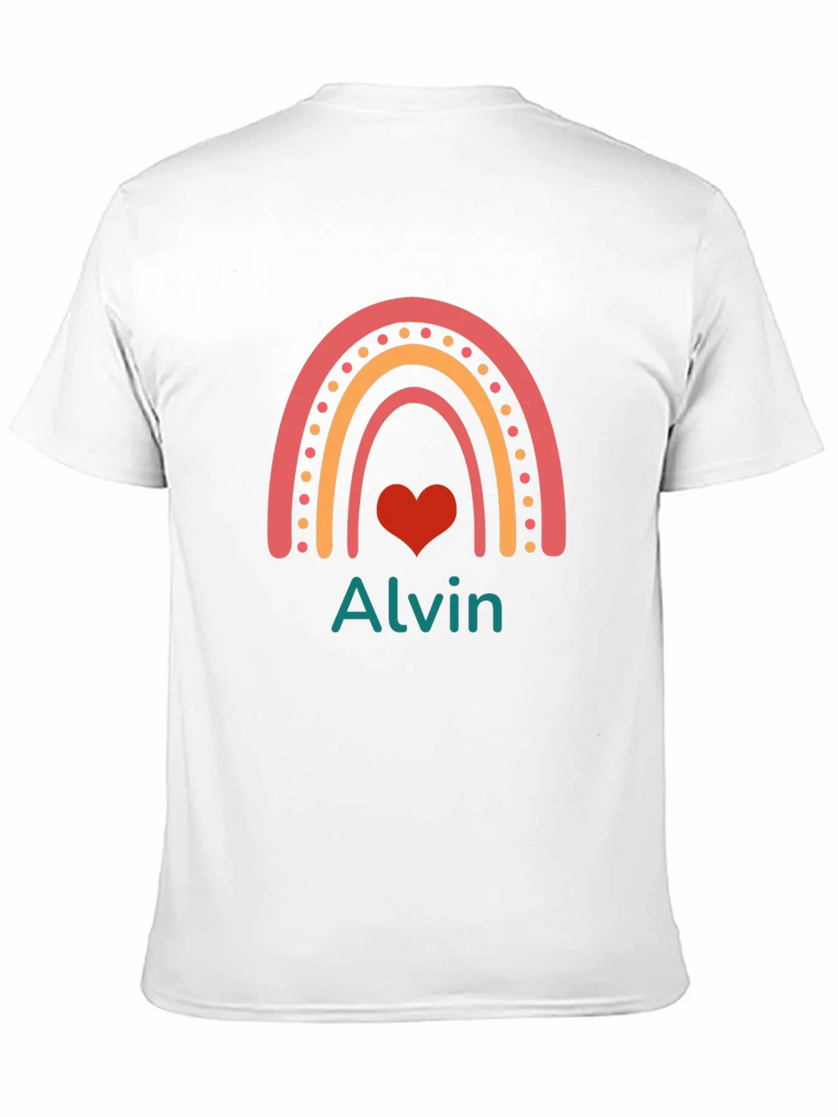 Rainbow Alvin Personalized T-Shirt