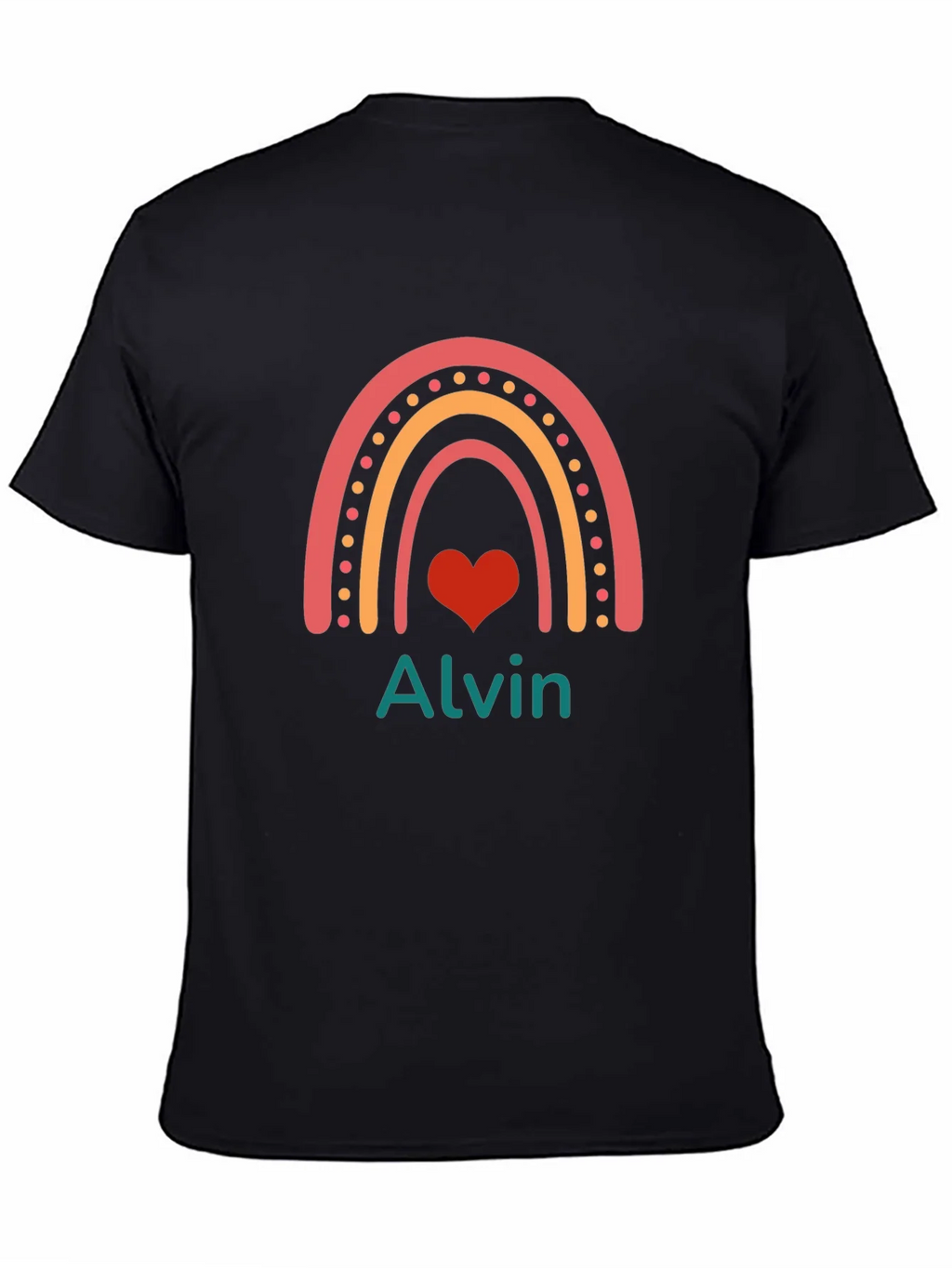 Rainbow Alvin Personalized T-Shirt