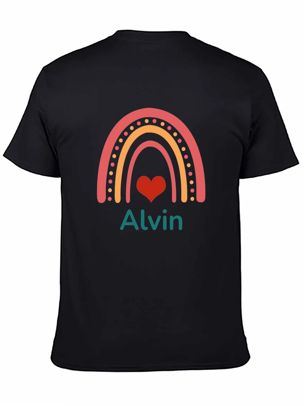 Rainbow Alvin Personalized T-Shirt