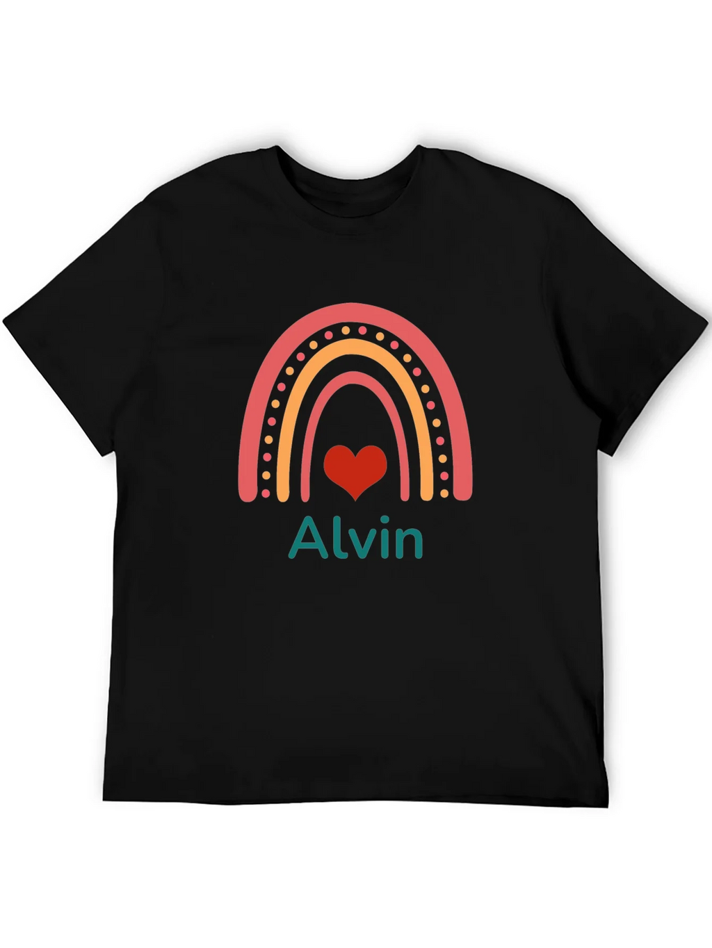 Rainbow Alvin Personalized T-Shirt