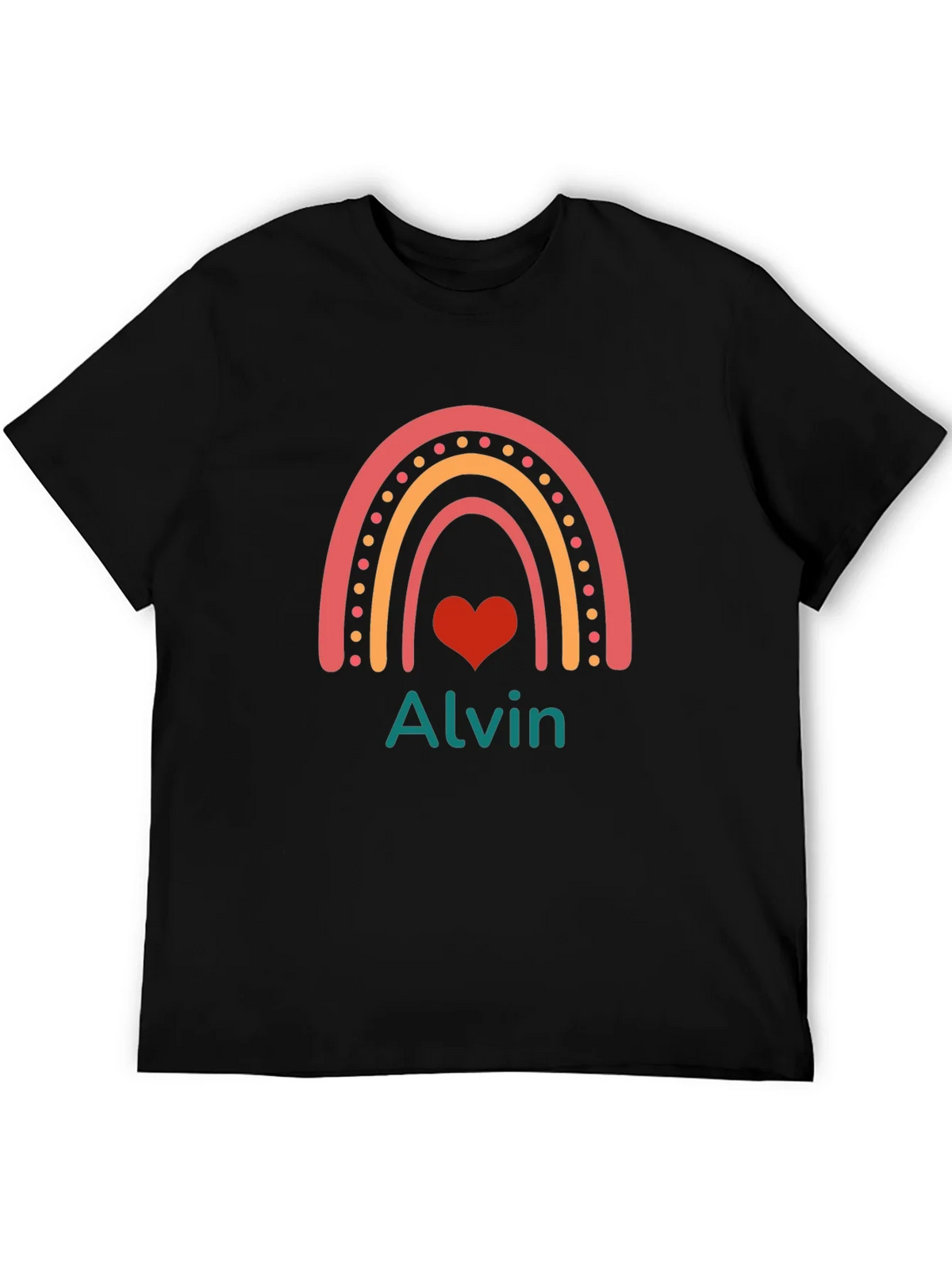Rainbow Alvin Personalized T-Shirt