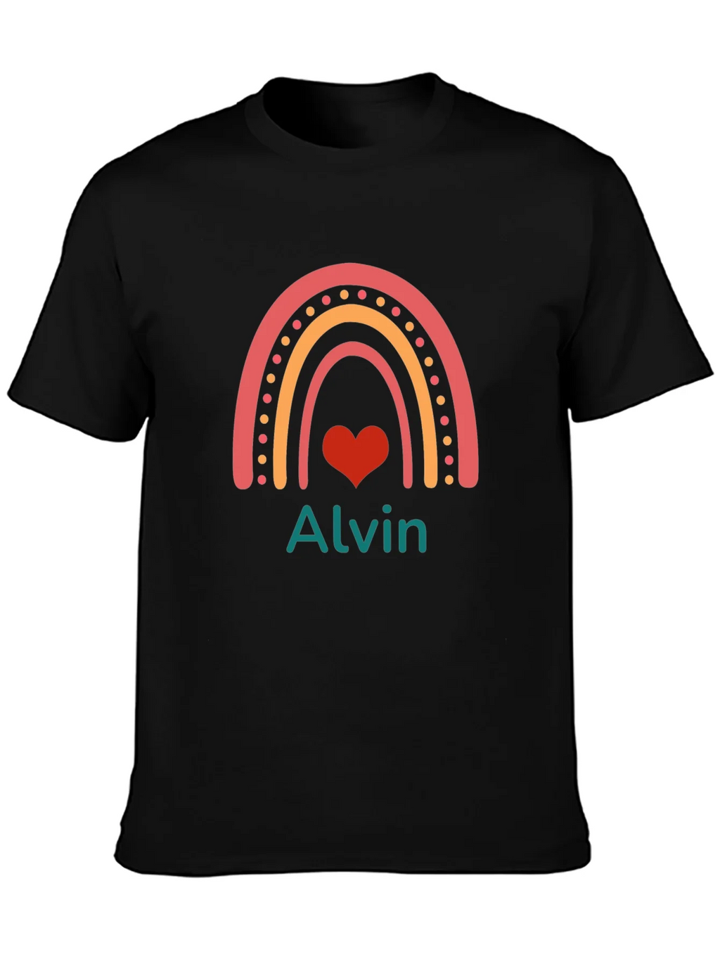 Rainbow Alvin Personalized T-Shirt