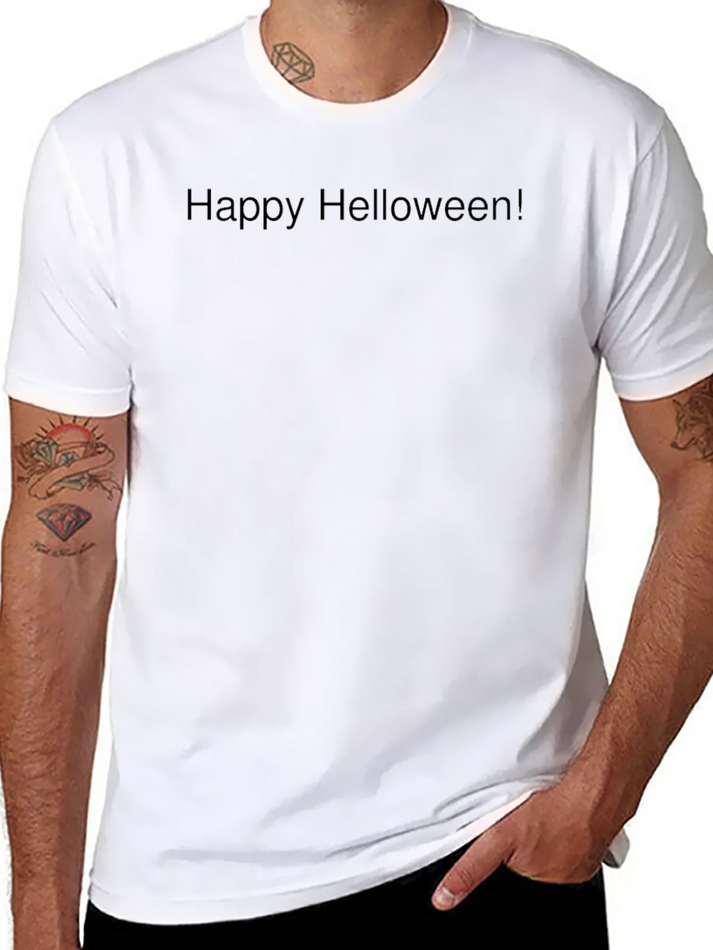 Happy Helloween Black T-Shirt