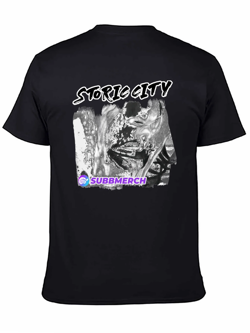 Storic City Black T-Shirt