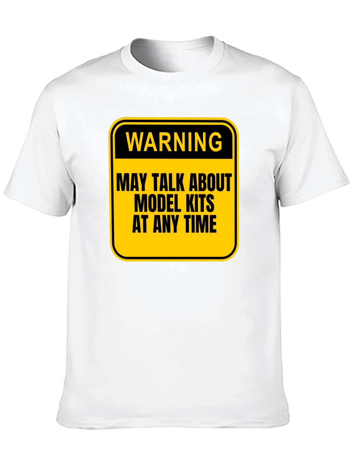 Model Kit Warning T-Shirt