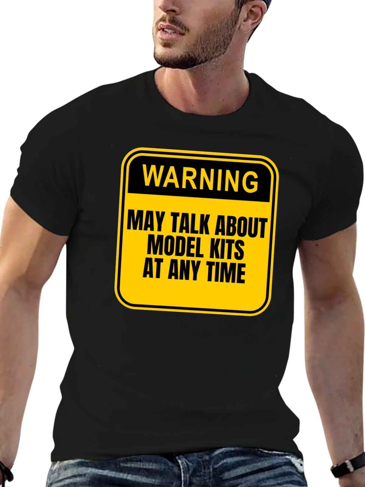 Model Kit Warning T-Shirt