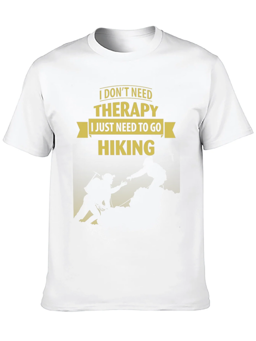 Hiking Therapy Tee - Adventure Awaits!