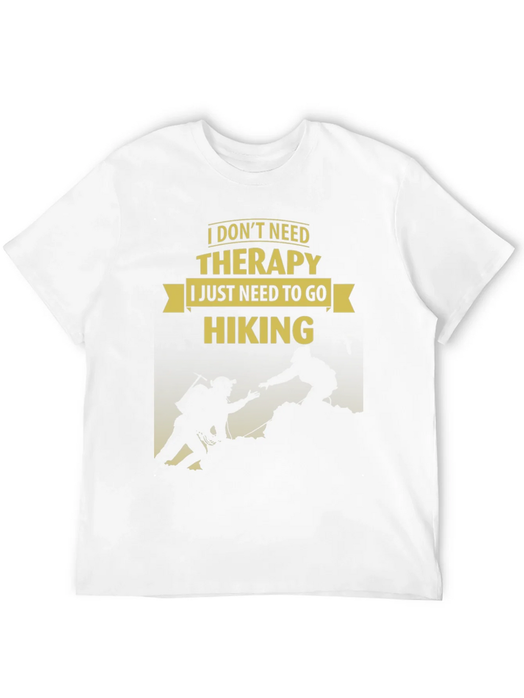 Hiking Therapy Tee - Adventure Awaits!
