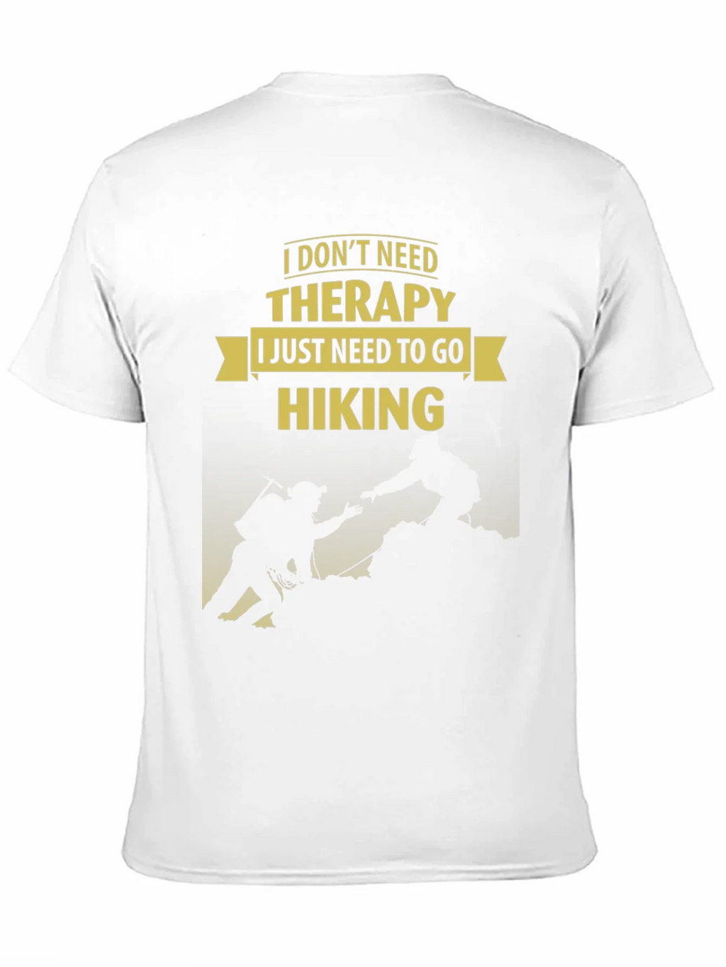 Hiking Therapy Tee - Adventure Awaits!