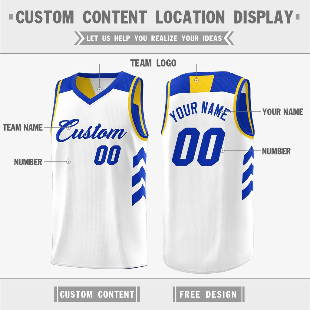 Custom Reversible Basketball Jerseys with Numbers |  Personalized Double Side Tops