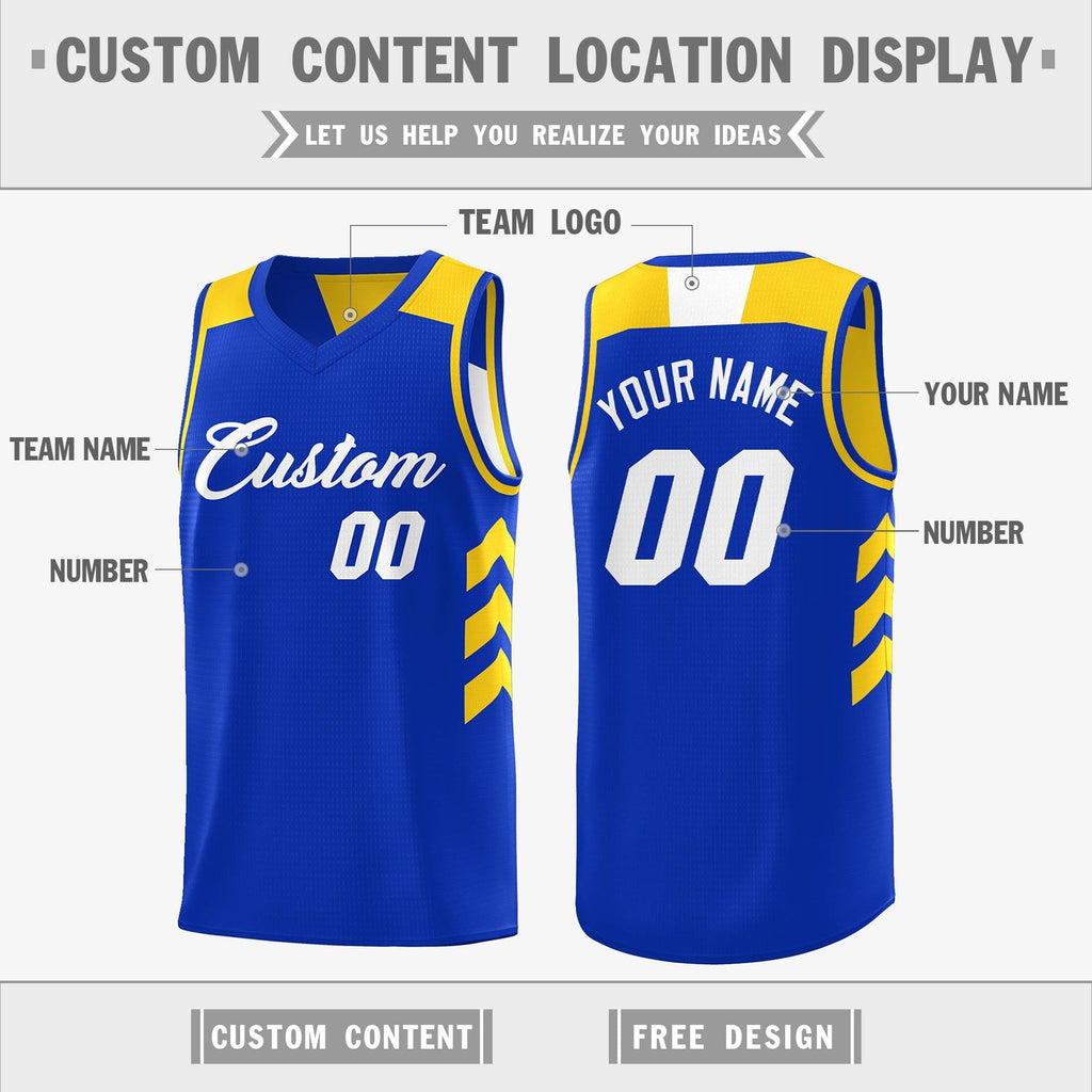 Custom Reversible Basketball Jerseys with Numbers |  Personalized Double Side Tops