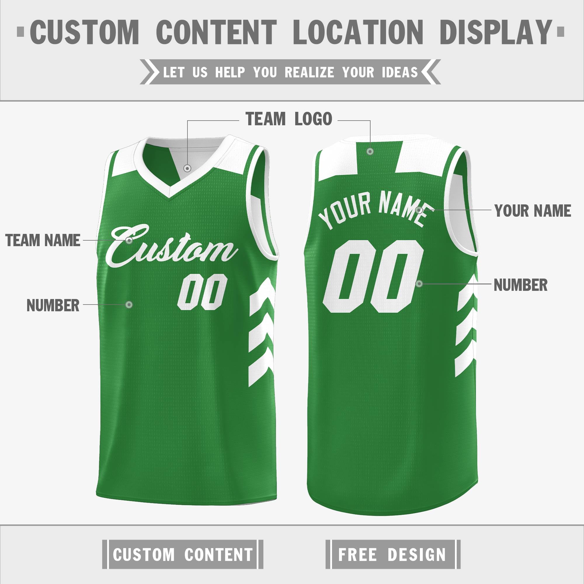 Custom Reversible Basketball Jerseys with Numbers |  Personalized Double Side Tops