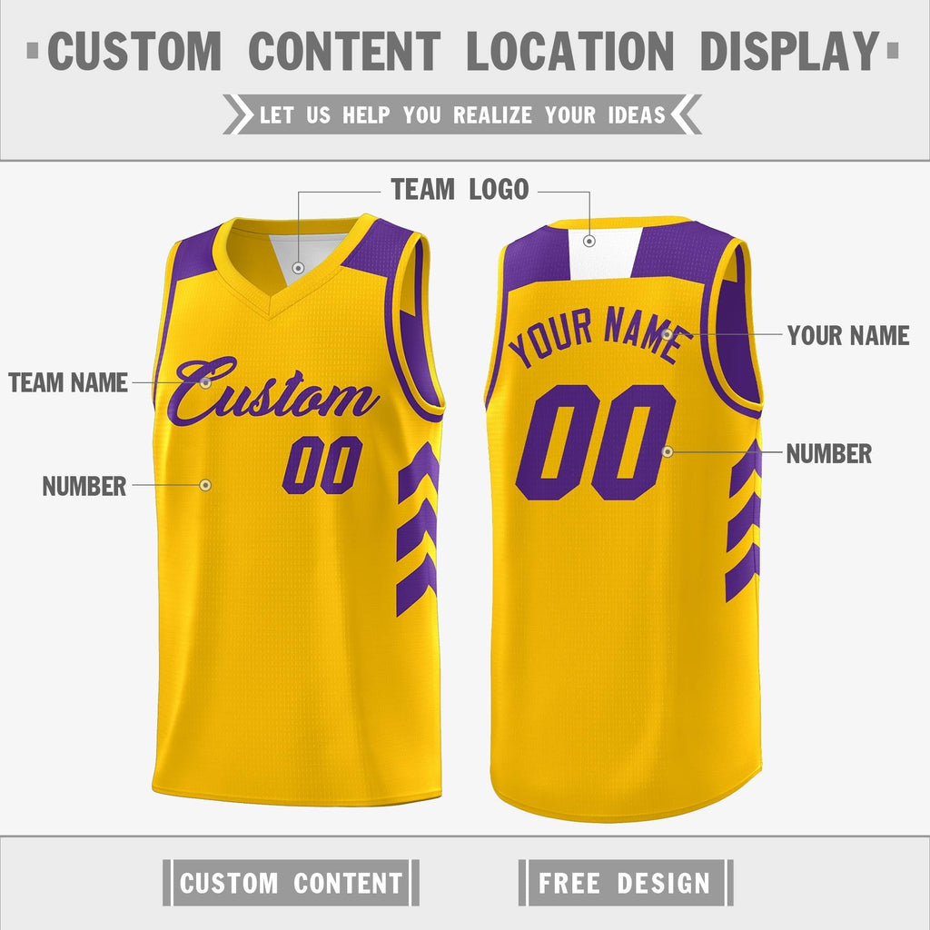 Custom Reversible Basketball Jerseys with Numbers |  Personalized Double Side Tops