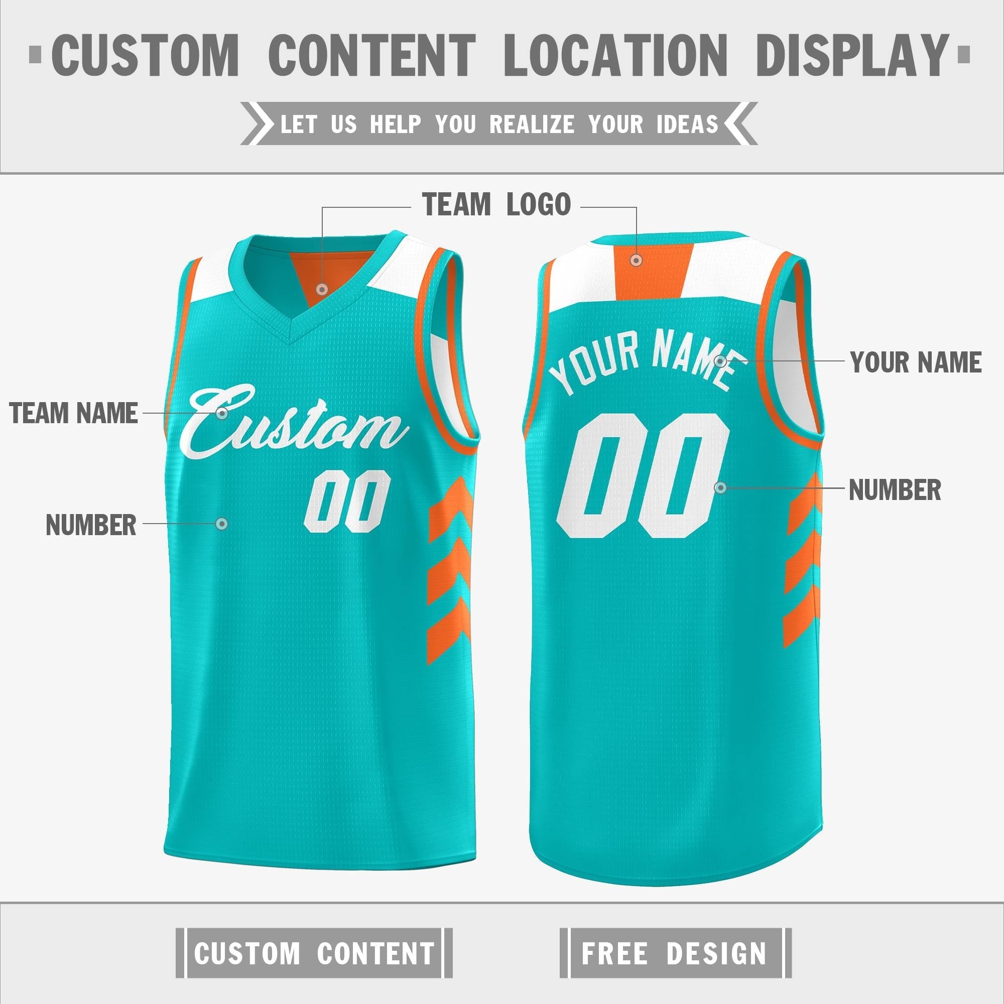 Custom Reversible Basketball Jerseys with Numbers |  Personalized Double Side Tops