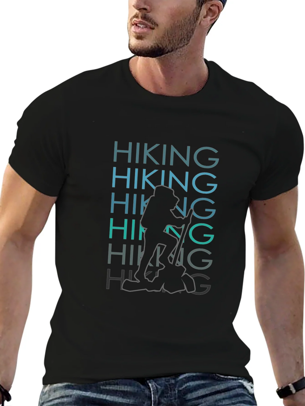 Hiking Graphic Tee - Adventure Ready