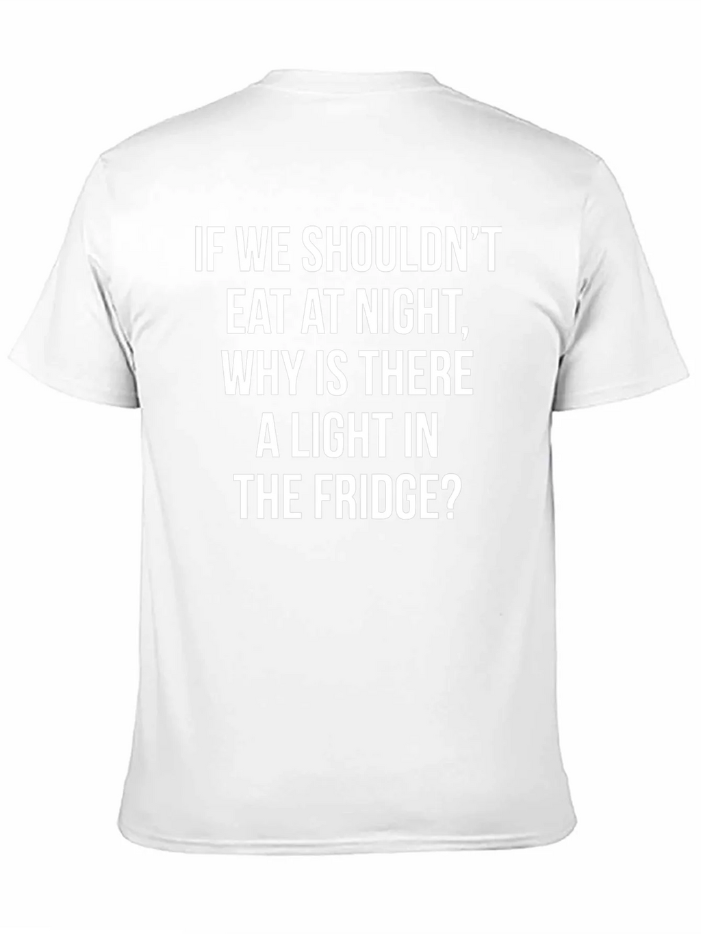 Funny Fridge Light T-Shirt - Midnight Snack Humor