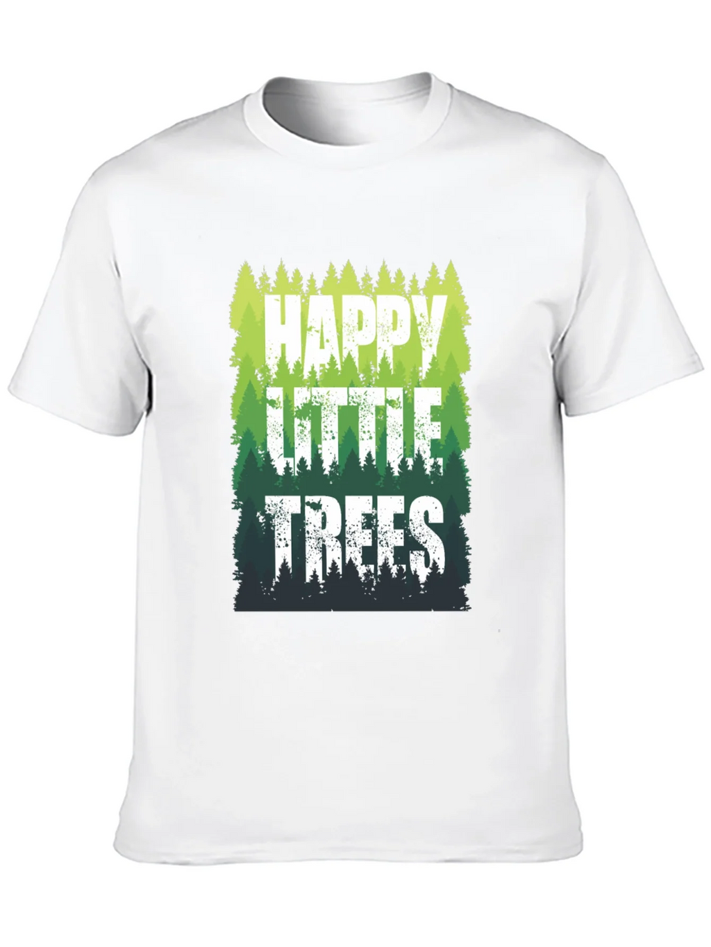 Happy Little Trees Graphic T-Shirt