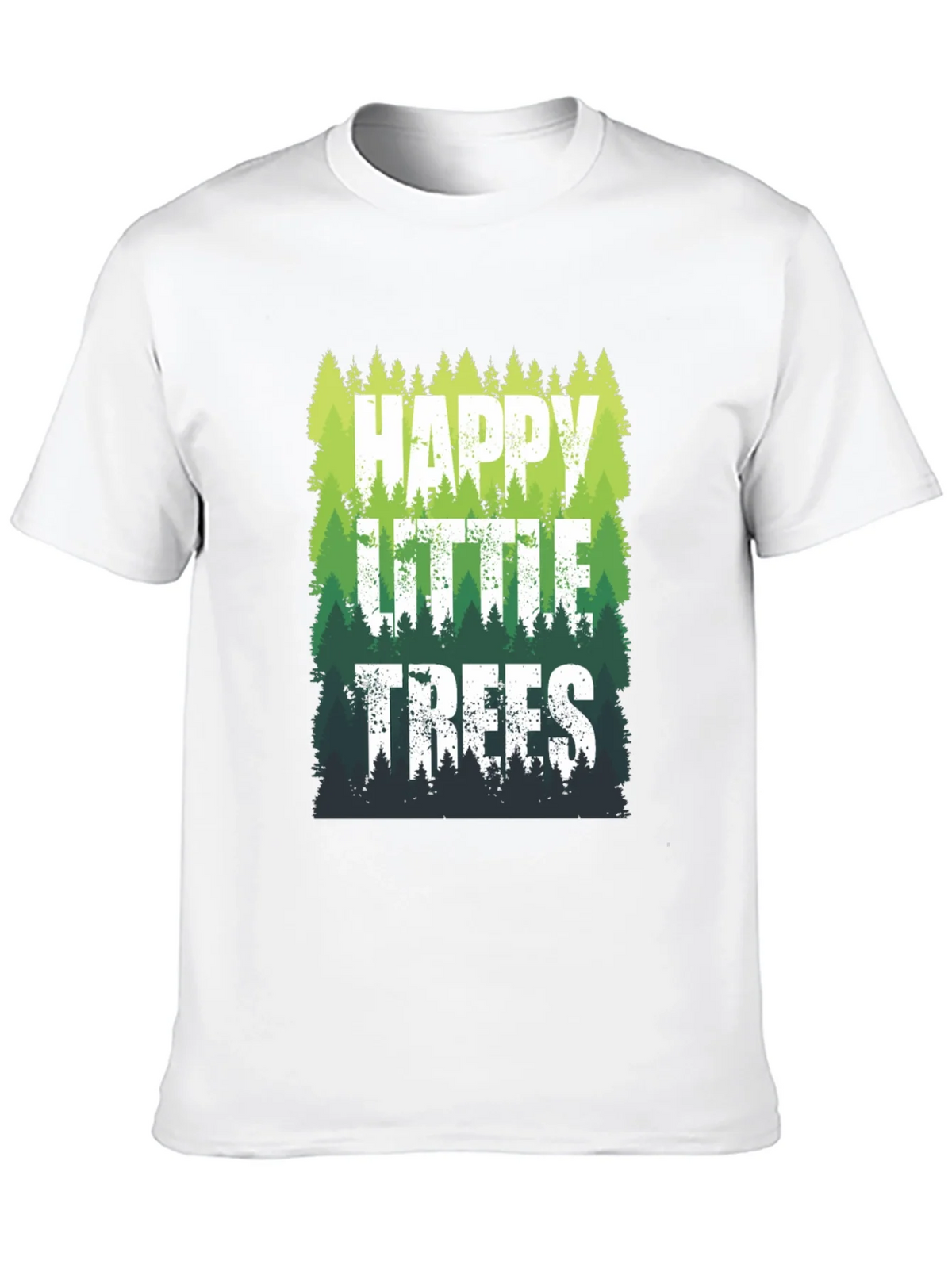 Happy Little Trees Graphic T-Shirt