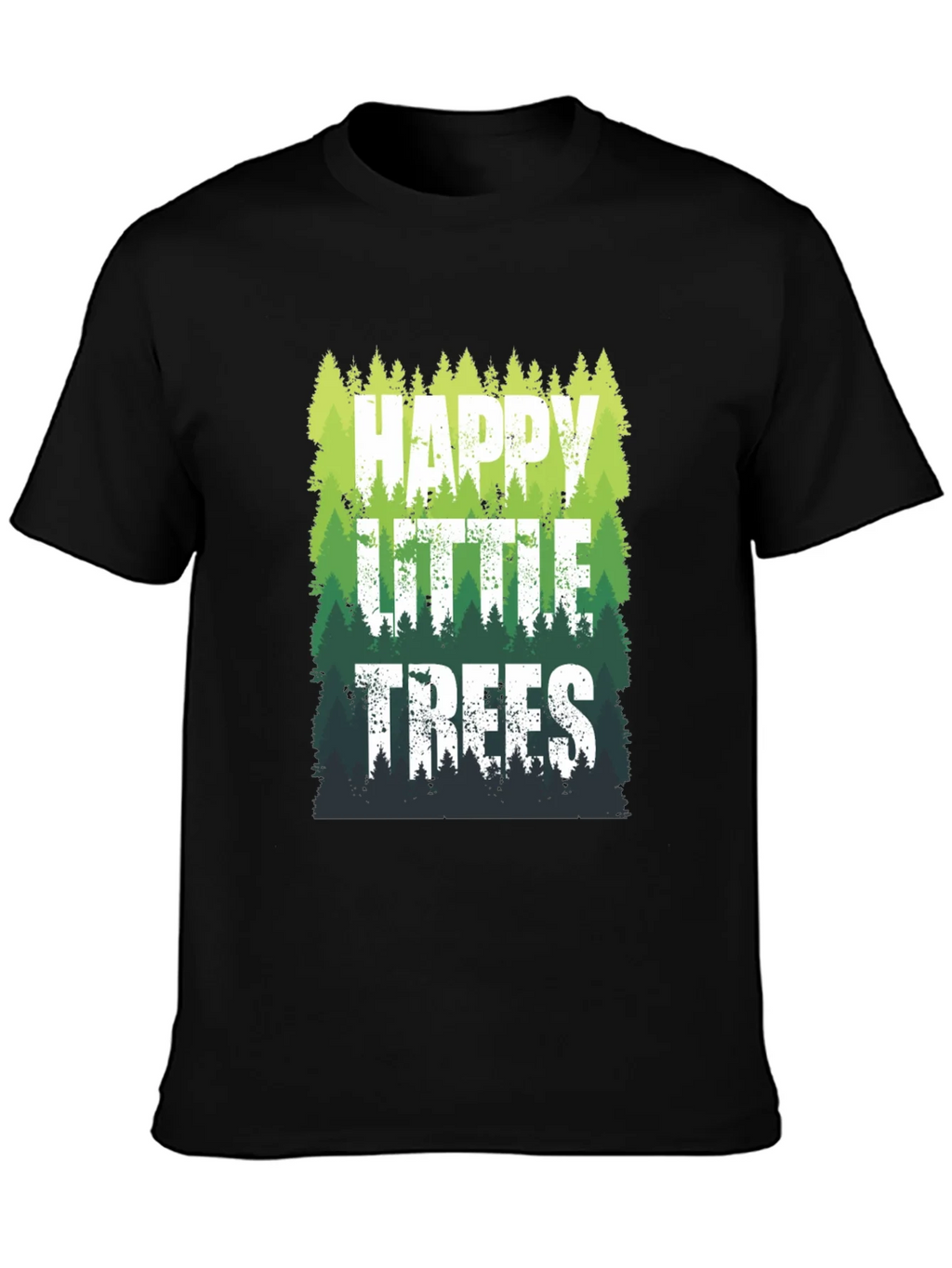 Happy Little Trees Graphic T-Shirt