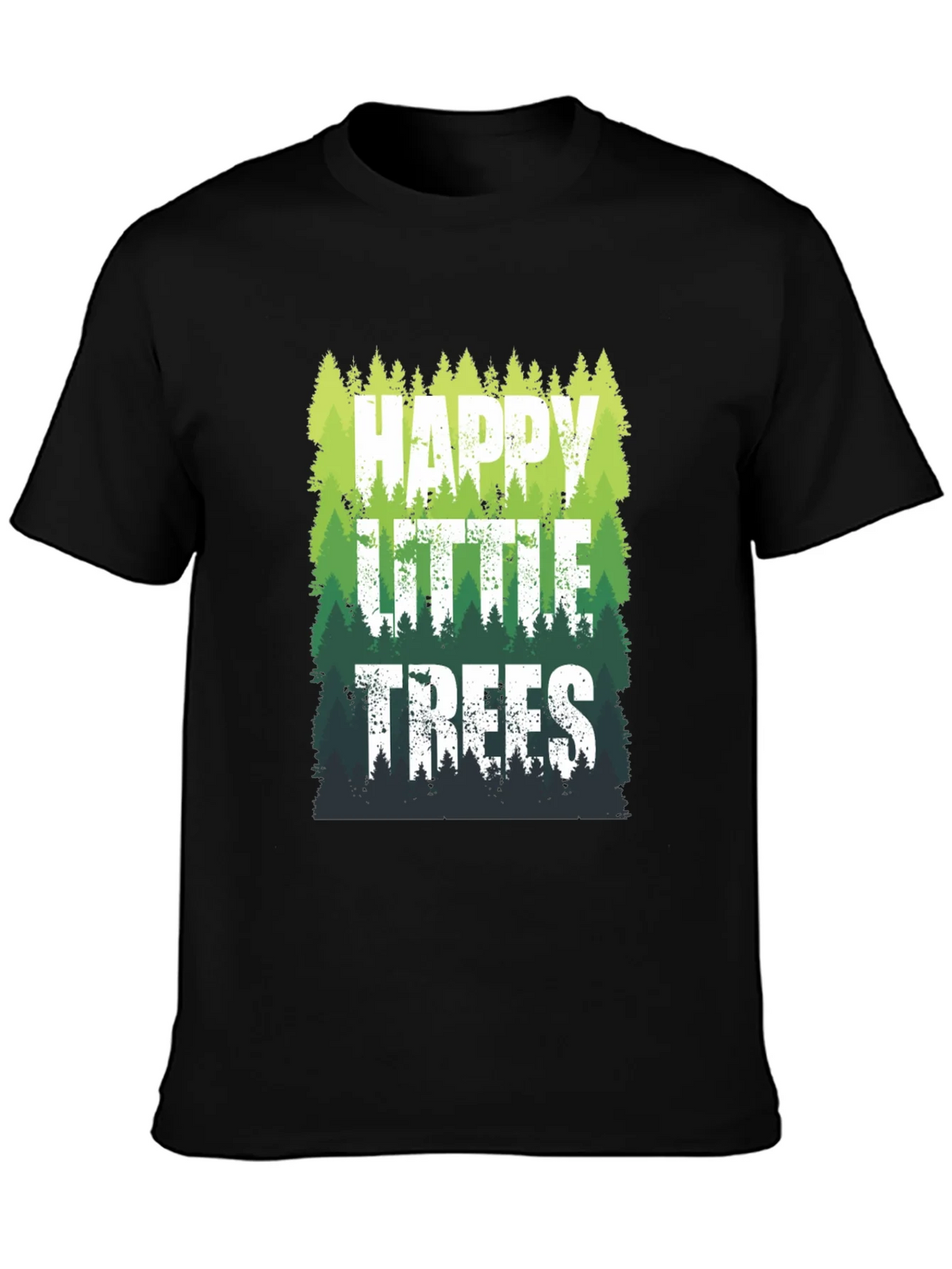 Happy Little Trees Graphic T-Shirt