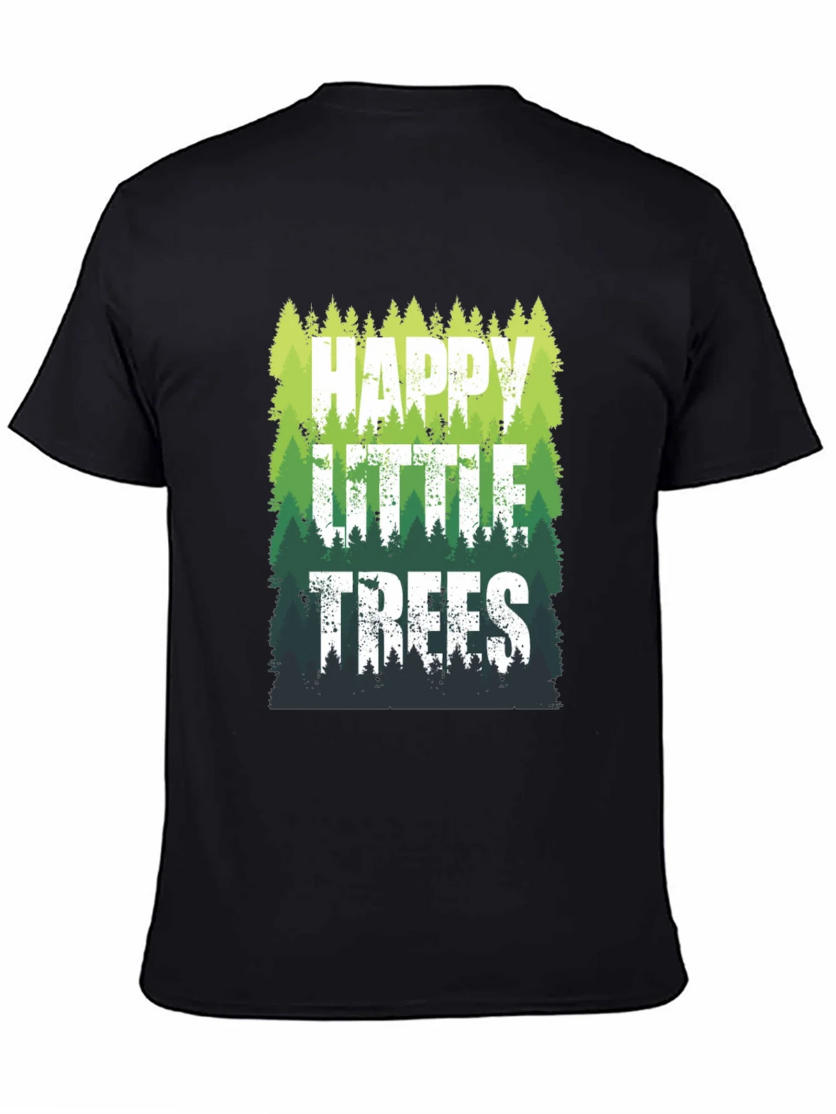 Happy Little Trees Graphic T-Shirt