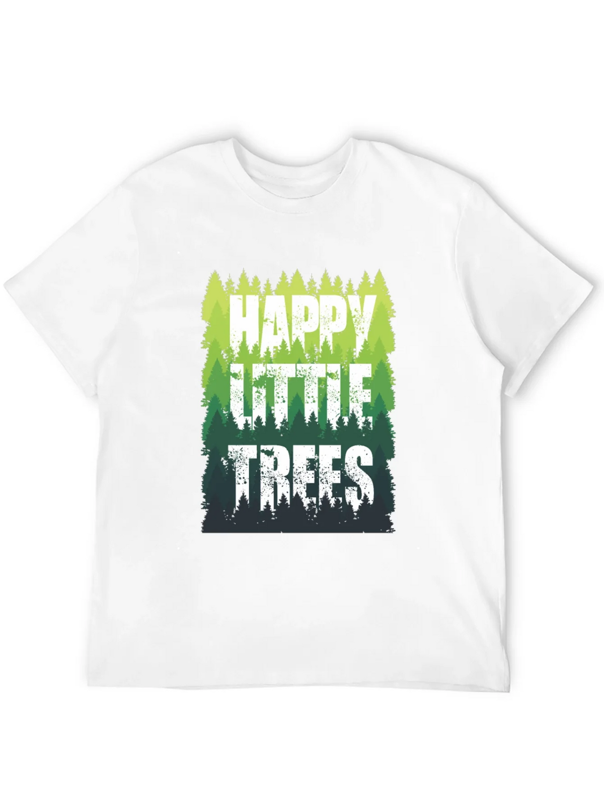 Happy Little Trees Graphic T-Shirt