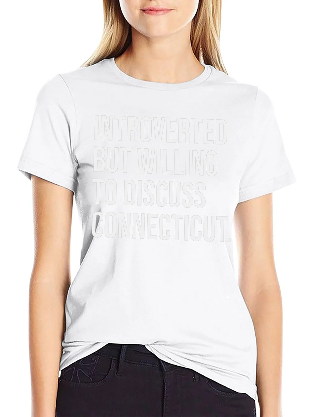 Introverted Connecticut T-Shirt