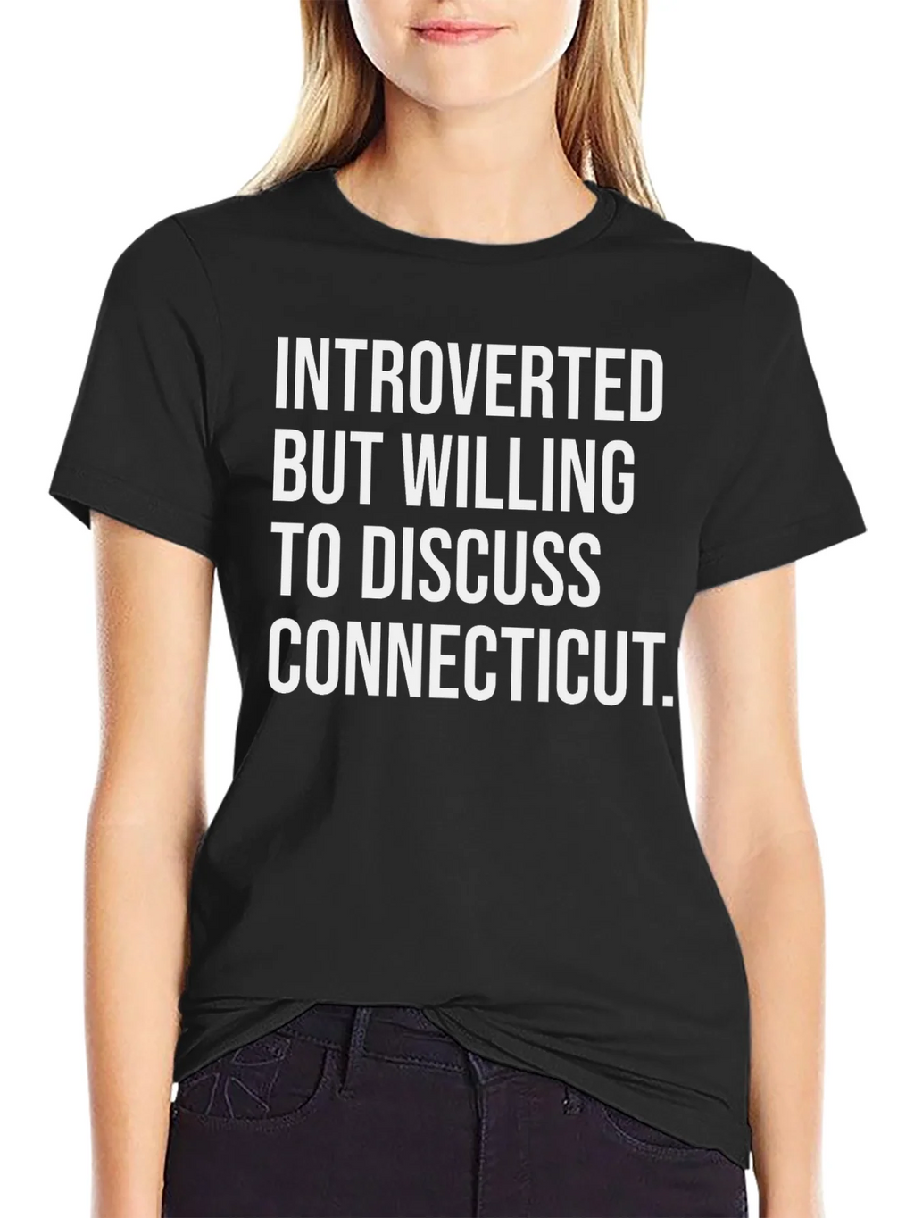 Introverted Connecticut T-Shirt
