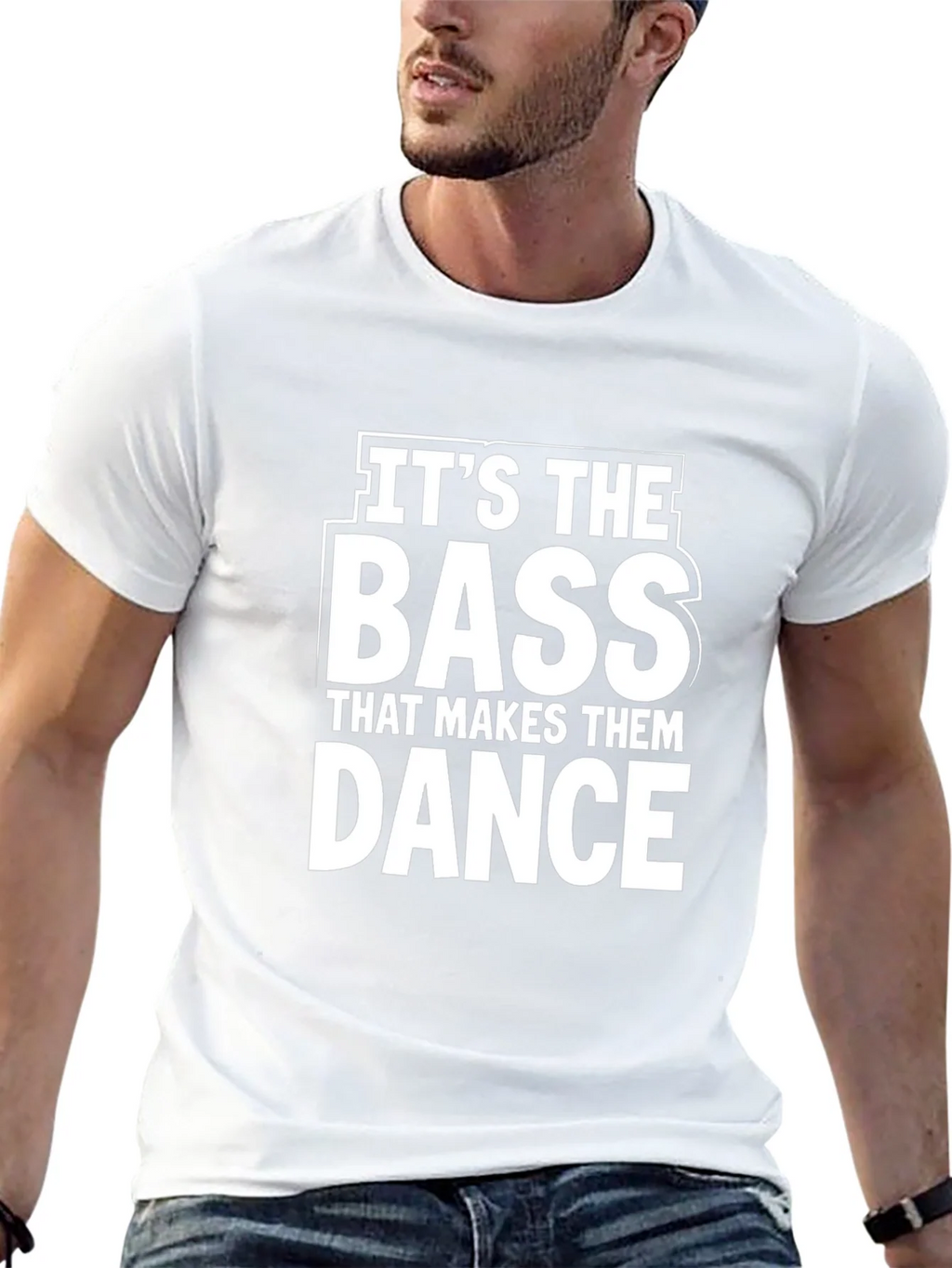 Bass Makes Them Dance Graphic T-Shirt