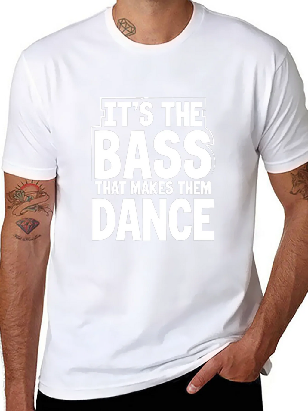 Bass Makes Them Dance Graphic T-Shirt