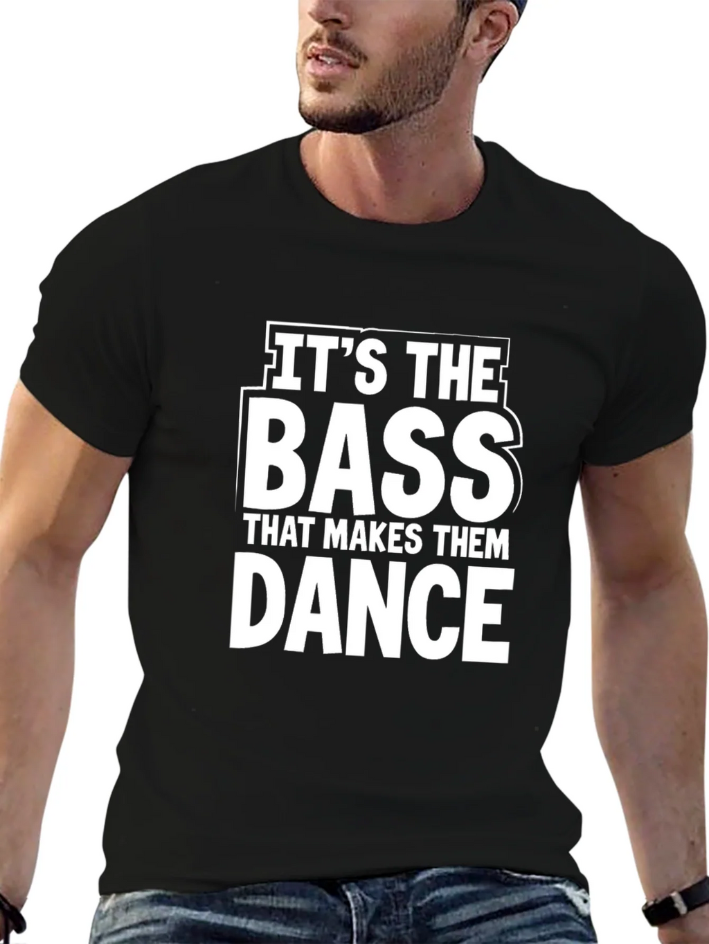 Bass Makes Them Dance Graphic T-Shirt