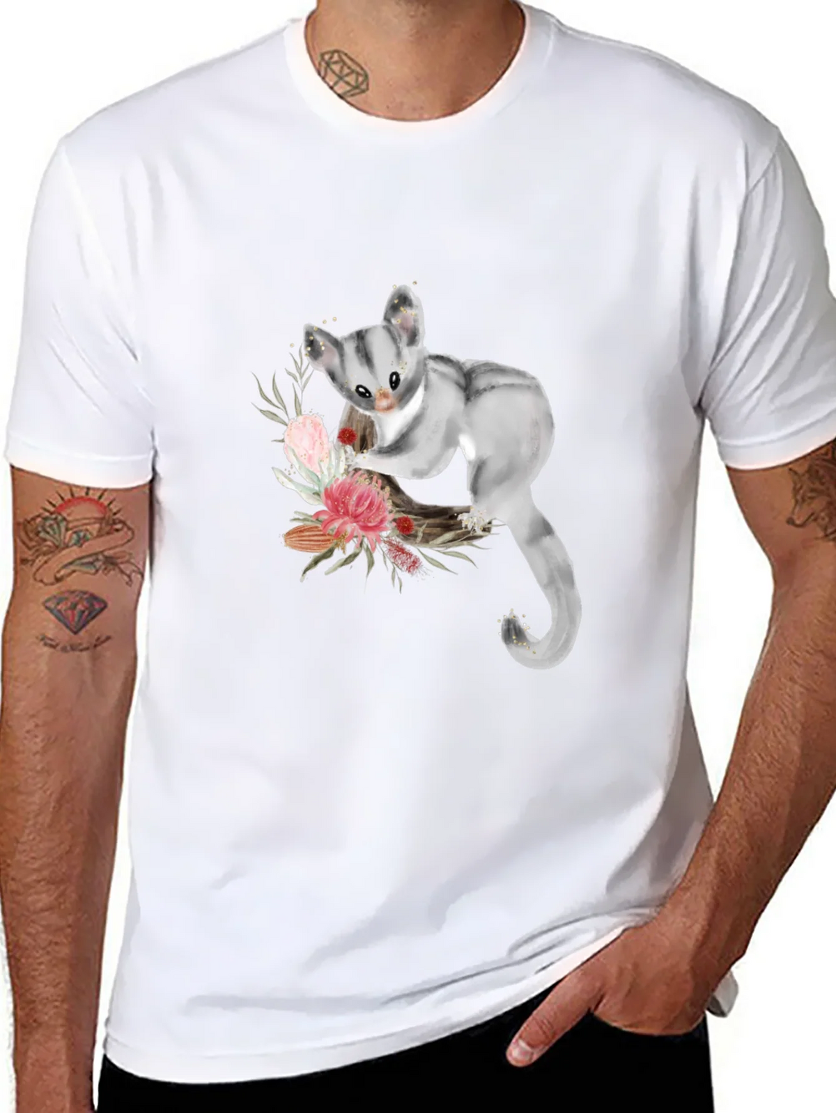 Sugar Glider Floral T-Shirt