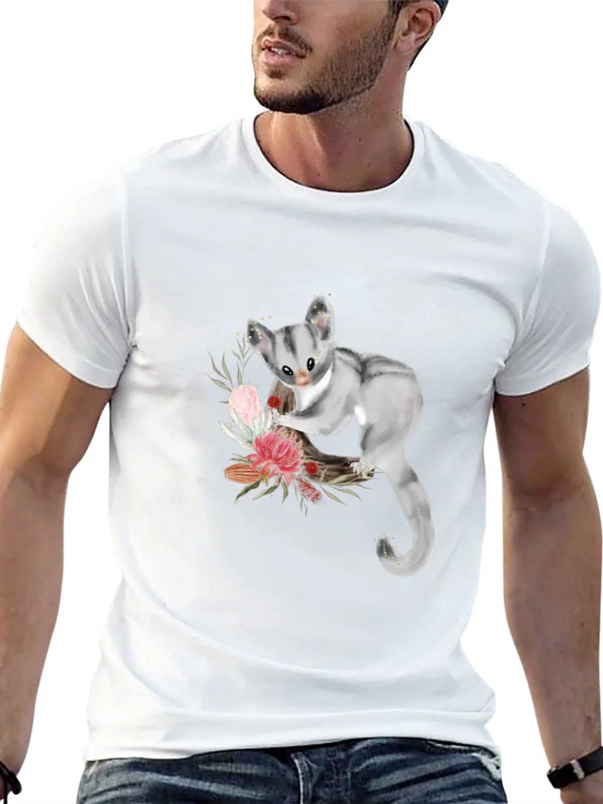 Sugar Glider Floral T-Shirt