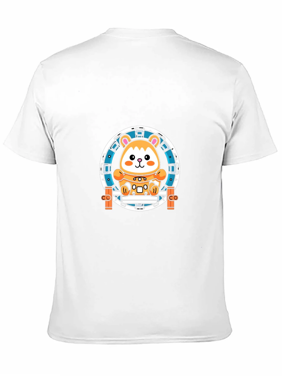 Hamster Wheel Graphic Tee - Black