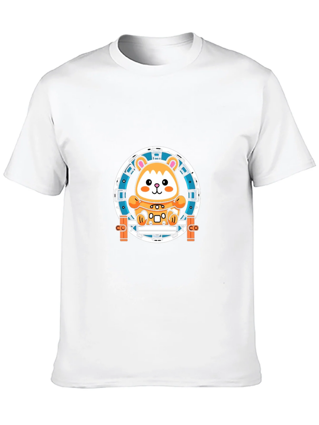 Hamster Wheel Graphic Tee - Black