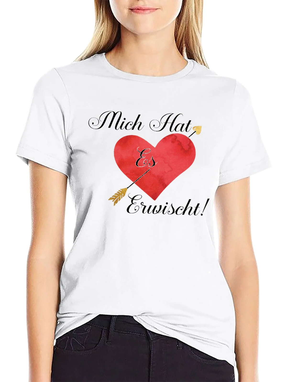 Romantic Mich Hat Es Erwischt! T-Shirt